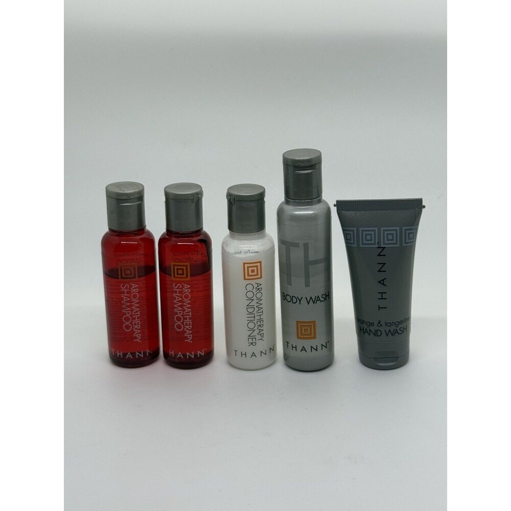 Thann Aromatic Wood Shampoo 2, Conditioner-1, Body Wash-1 & Hand Wash-1 Set Of 5
